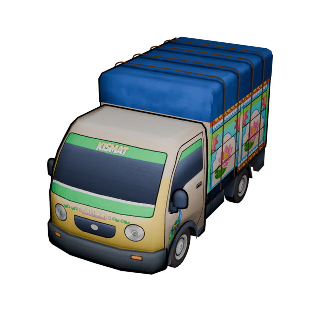 Luggage Van with Goods