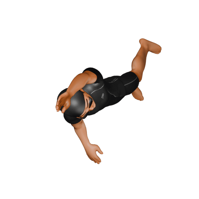 Male Swimming