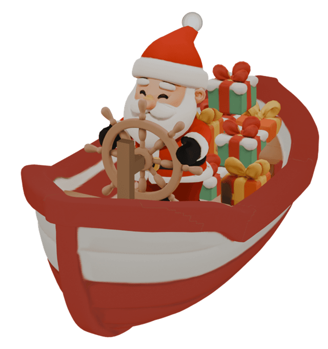 Christmas Boat