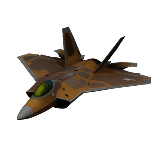 Fighter Jet (Desert Camo)