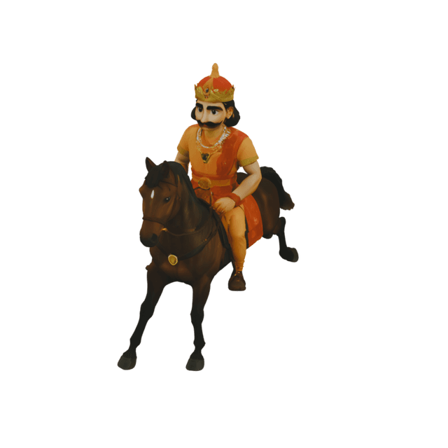 King on Horse