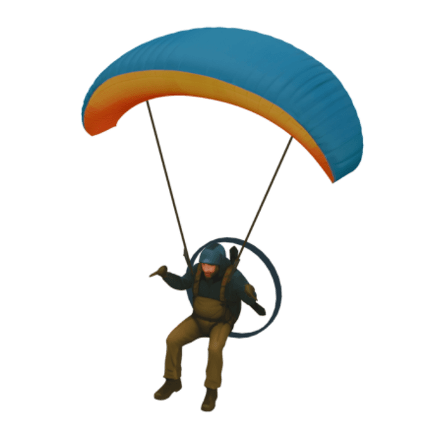 Powered paraglider