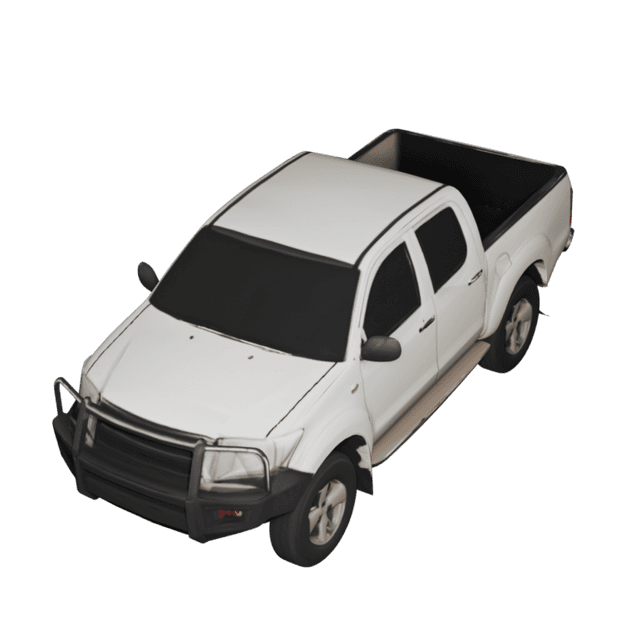 White Pickup Truck