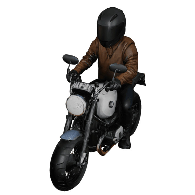 Motorcycle 3 3D model