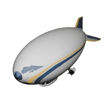 Blimp 3D model