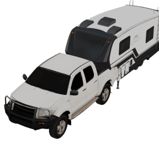 Brinkley RV - Fifth Wheel 3D model