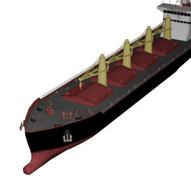Bulk Carrier 3D model