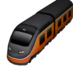 Bullet Train 3D model