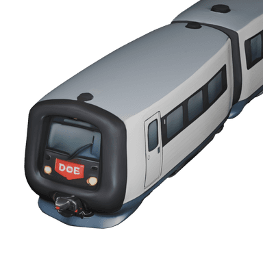 DSB IC3 Train 3D model