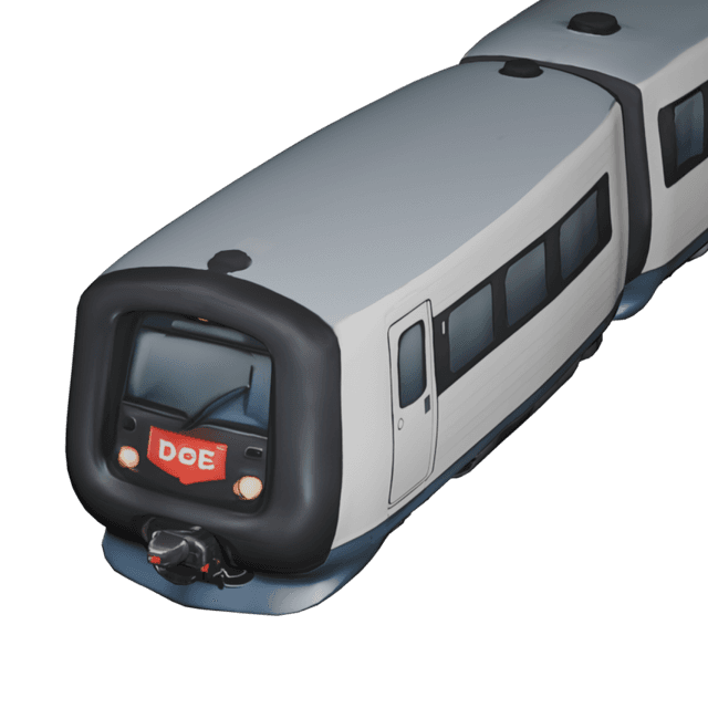 DSB IC3 Train 3D model