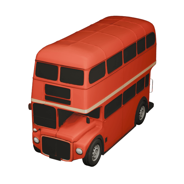 Double Decker Bus 3D model