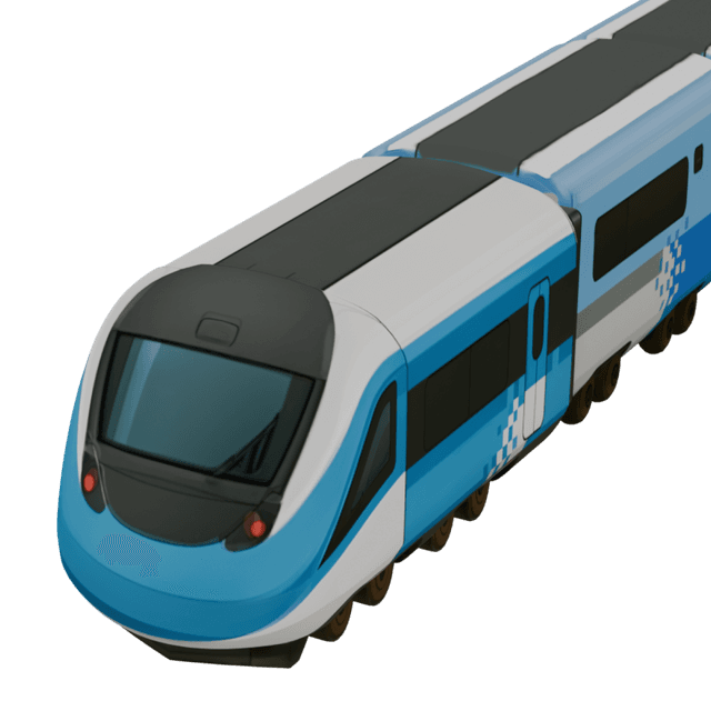 Dubai Metro 3D model