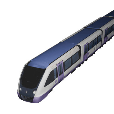 Class 345 Train 3D model