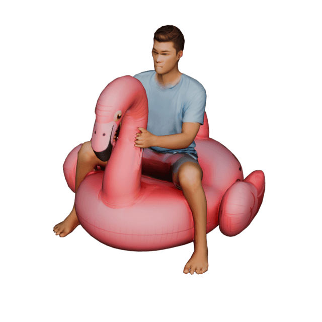 Man on Float 3D model