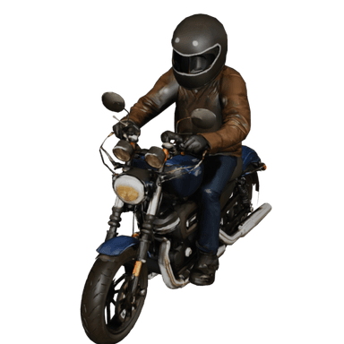 Motorcycle 2 3D model
