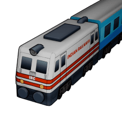 Train 3D model
