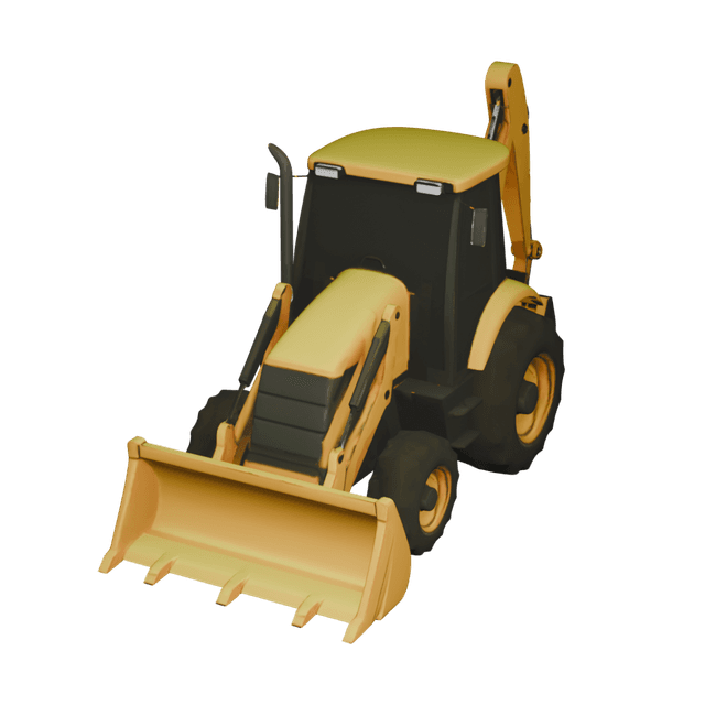 JCB 3D model