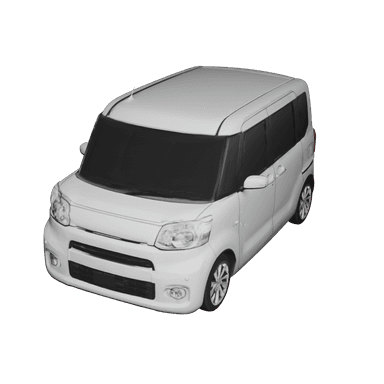 Kei Car 3D model