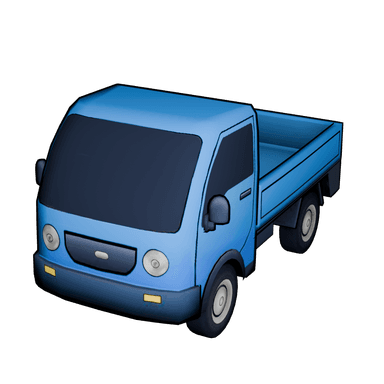 Luggage Van 3D model