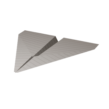 Paper Plane 3D model