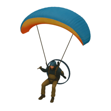 Powered Paraglider 3D model