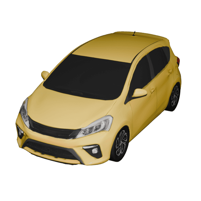 Perodua Myvi 3D model