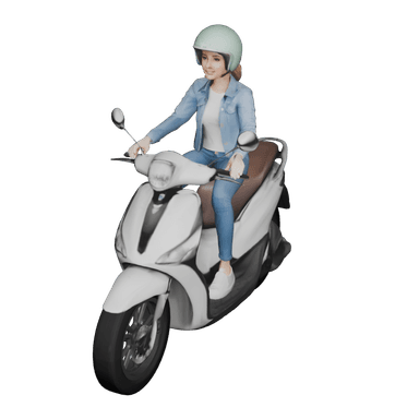 Piaggio Liberty 3D model