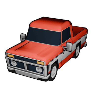 Pickup Car 3D model