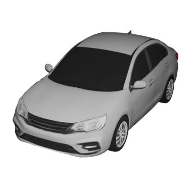 Proton Saga 3D model