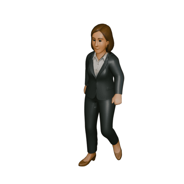 Realtor Female 3D model