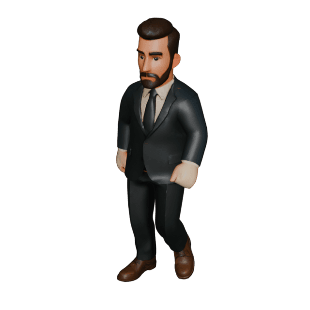 Realtor Male 3D model