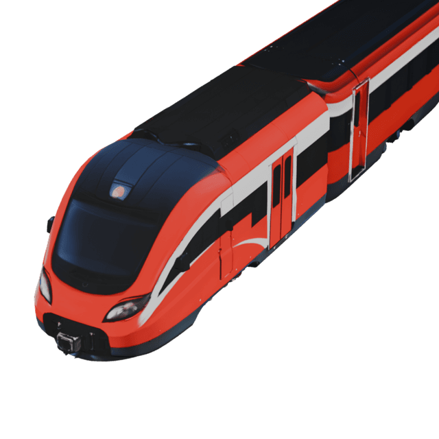 Regio Trains 3D model