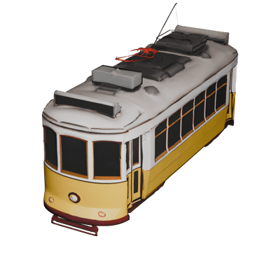 Remodelado Tram 3D model