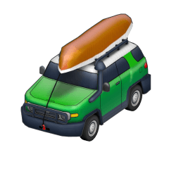 SUV Kayak 3D model