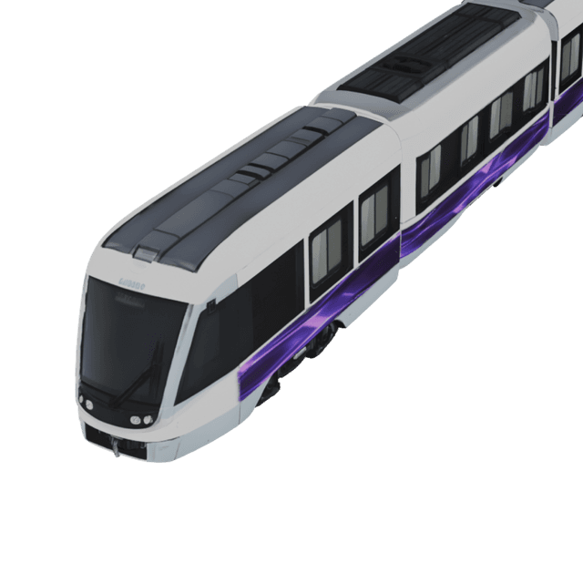 Siemens Tram 3D model