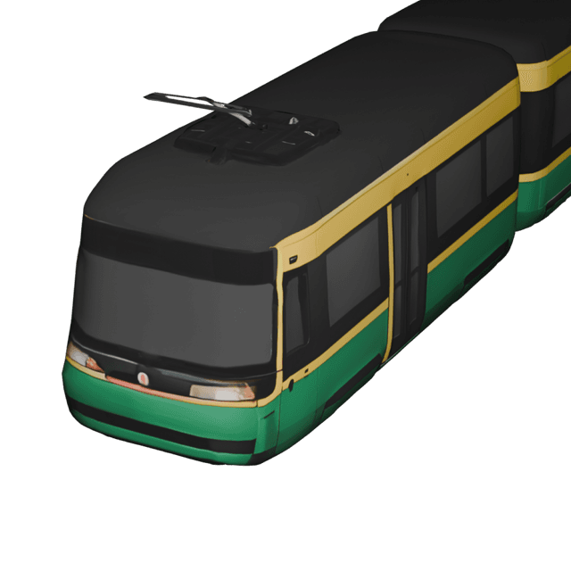 Skoda Artic Tram 3D model