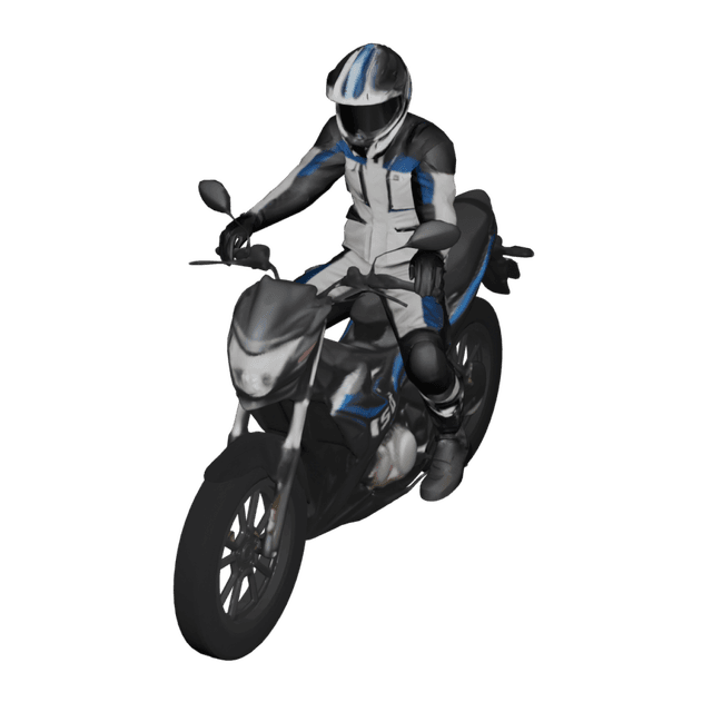 Suzuki Raider 150 3D model thumbnail