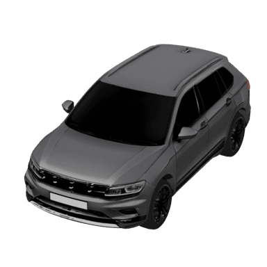 Tiguan 3D model for Travel Animator