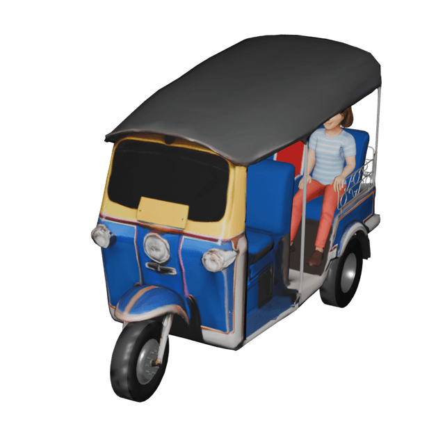 Tuk Tuk 3D model