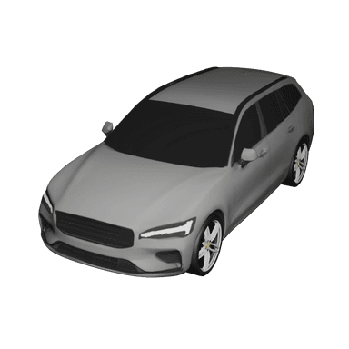 Volvo V60 3D model