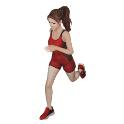 Woman Running
