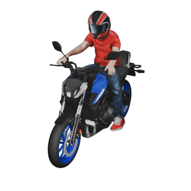 Yamaha MT-07 3D model