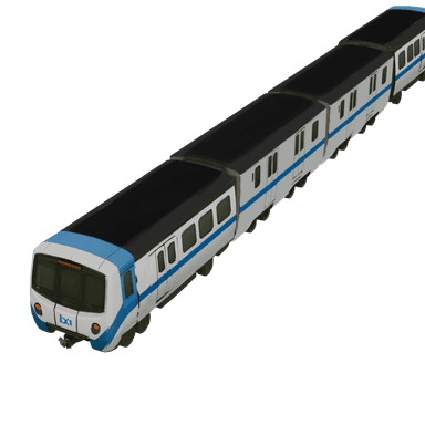 BART Metro 3D model