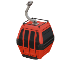 Cable Car 3D model