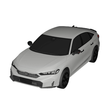 Sedan Car 1 3D model