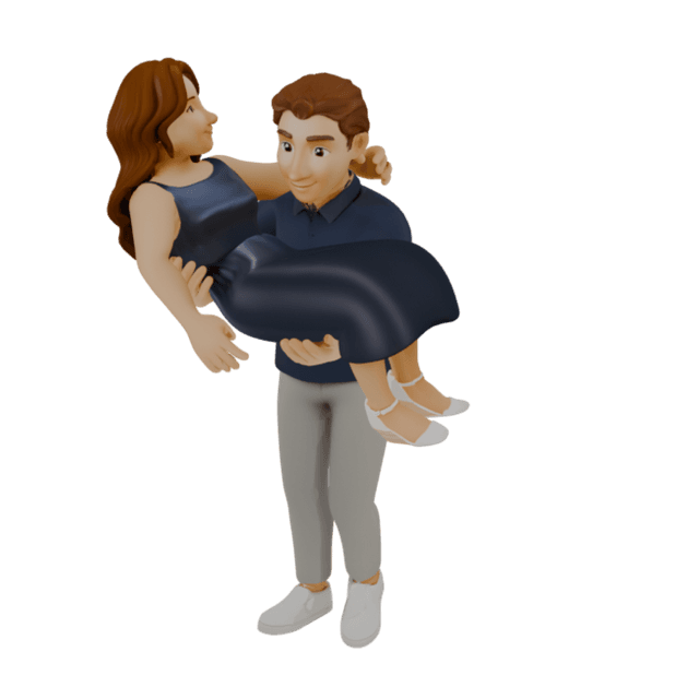 Couple 2 3D model