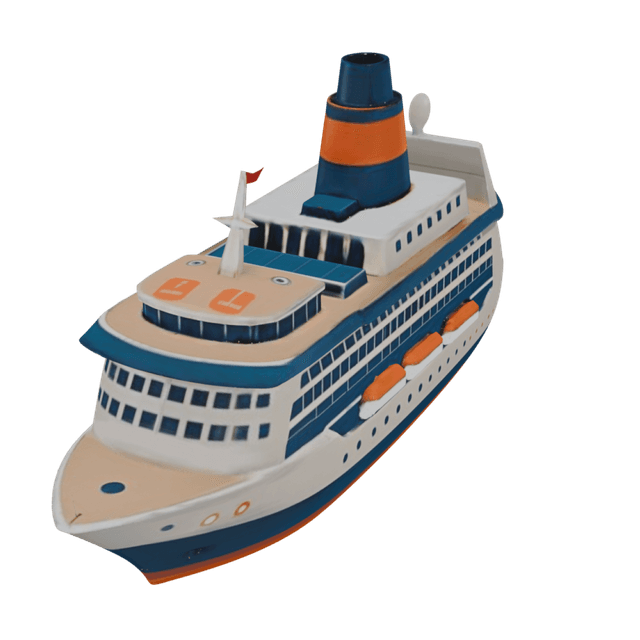 Cruise Ship 2 3D model
