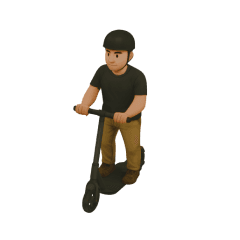 E-Scooter 3D model