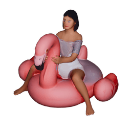 Woman on Float