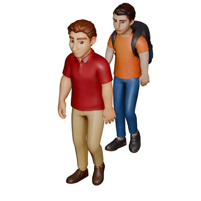 Couple 3 3D model